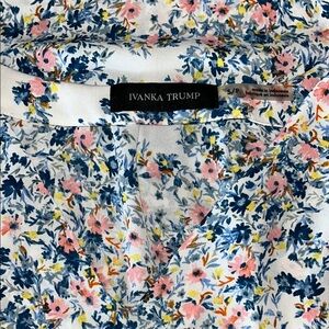 Ivanka Trump Floral Blouse